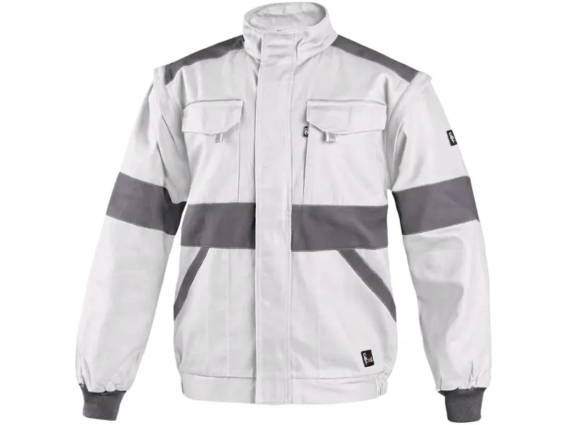 Blůza CXS LUXY EDA, pánská, bílo-šedá, vel. 56